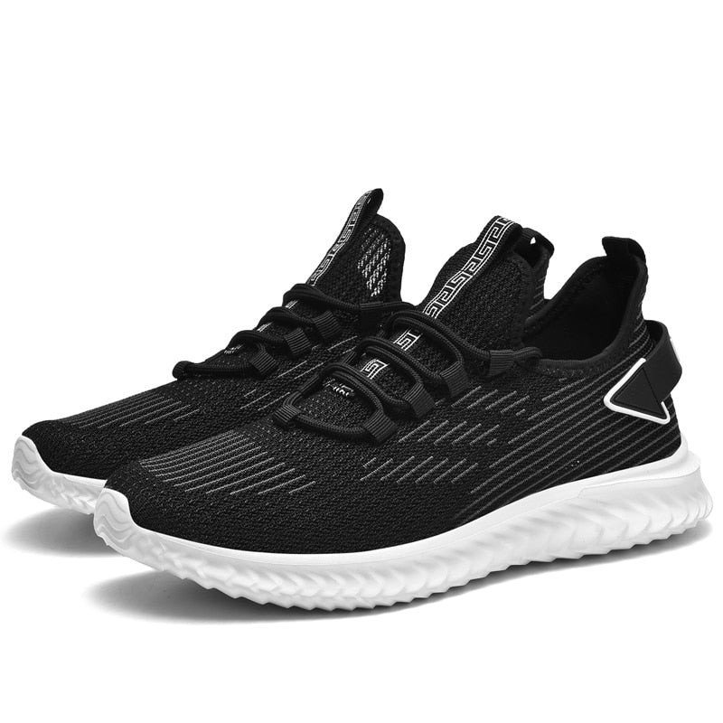 Men's Sneakers Breathable Stretch Fabric Soft Comfortable – The Clothing  Company Sydney