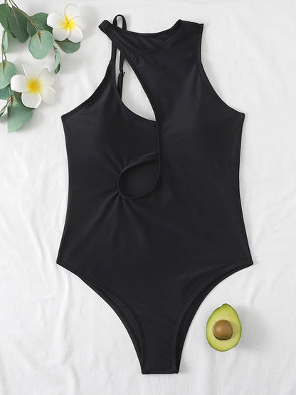 High Neck Swimwear One Piece Swimsuit Hollow Out Bathing Suit Summer Beach Wear Push Up Monokini The Clothing Company Sydney