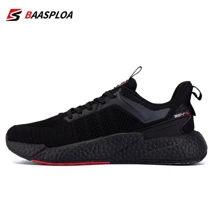 Men's Comfortable Knit Walking Shoes Breathable Fashion Sneaker Anti-Slip Shock-Absorbing Casual Sneakers Shoes The Clothing Company Sydney