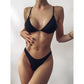 Ribbed High Cut Bikini Female Swimsuit Swimwear Two-piece Bikini set Bather Bathing Suit The Clothing Company Sydney