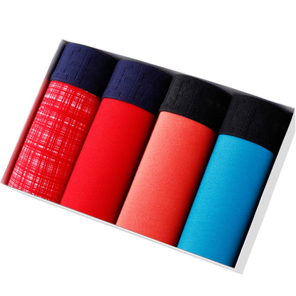 4 Pack Set Men's Boxer Shorts Soft Boxers Panties Underpants Male Cotton Trunks Underwear Boxershorts The Clothing Company Sydney