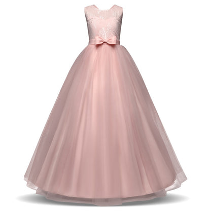 Kid Wedding Dresses for Girls Elegant Flower Princess Long Gown Baby Girl Christmas Dress Size 6 12 14 Years The Clothing Company Sydney