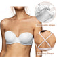 Strapless Seamless Bra 1/2 Cup Underwear Invisible Bralette Detachable Shoulder Strap Lingerie The Clothing Company Sydney