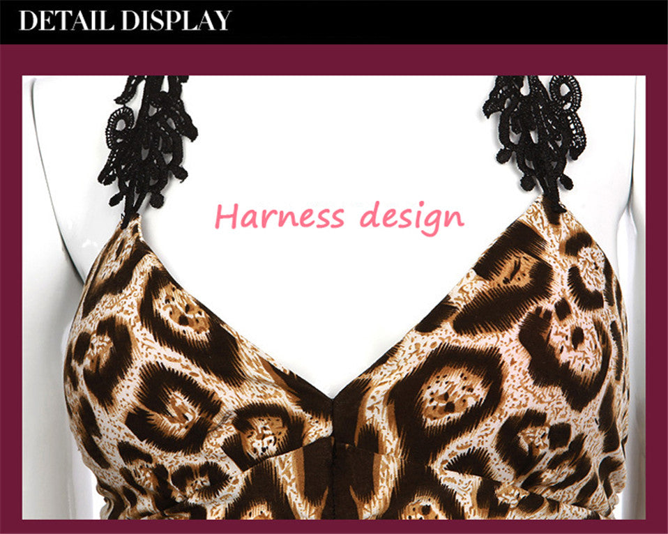 Leopard Print V-Neck Bodycon Long Dress Lace Up Backless Summer Dresse The Clothing Company Sydney Leopard Print V-Neck Bodycon Long Dress Lace Up Backless Summer Dresse The Clothing Company Sydney