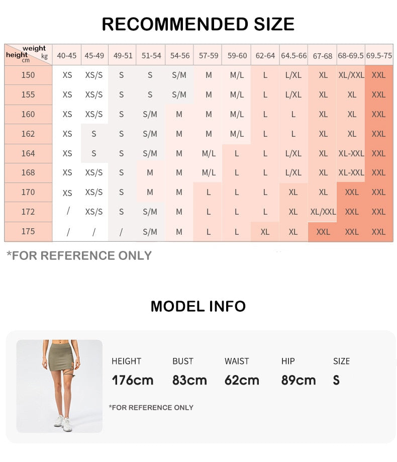 Women's Black Golf Tennis Skirt With Shorts Summer Sport Dance Mini Skirt Fashion Workout Skort Short Aesthetic Skirts The Clothing Company Sydney