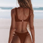 2 Piece Micro Bikini Swimsuit Rib Bikini Set Push Up Women Swimwear Brazilian Cut Out Neon Bathing Suit The Clothing Company Sydney