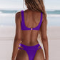 2 Piece Hollow Out Swimsuit High Cut Micro Swimwear Stylish Bathing Suit Beach Outfits Bikini Set The Clothing Company Sydney