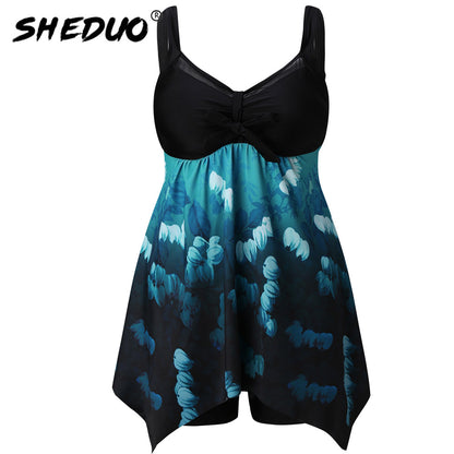 Two Piece Swimsuit Swim Skirt Swimwear Plus Size Print Bathing Suit Brazilian Swimming Wear Push Up Vintage Monokini The Clothing Company Sydney