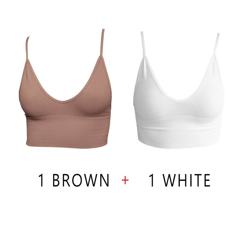 3 Pack Low Back Bras For Women Comfortable Seamless Tank Top U Type No Pad Unlined Lingerie Strap Adjustable Backless Bralette The Clothing Company Sydney