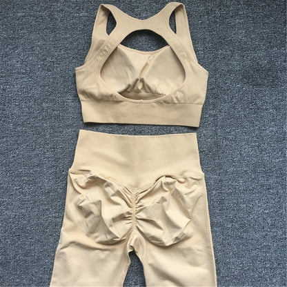 Seamless Women Fitness Arise Epic Yoga Sets High Waist Gym Scrunch Leggings Sports Bra Workout Active Wear Suits The Clothing Company Sydney