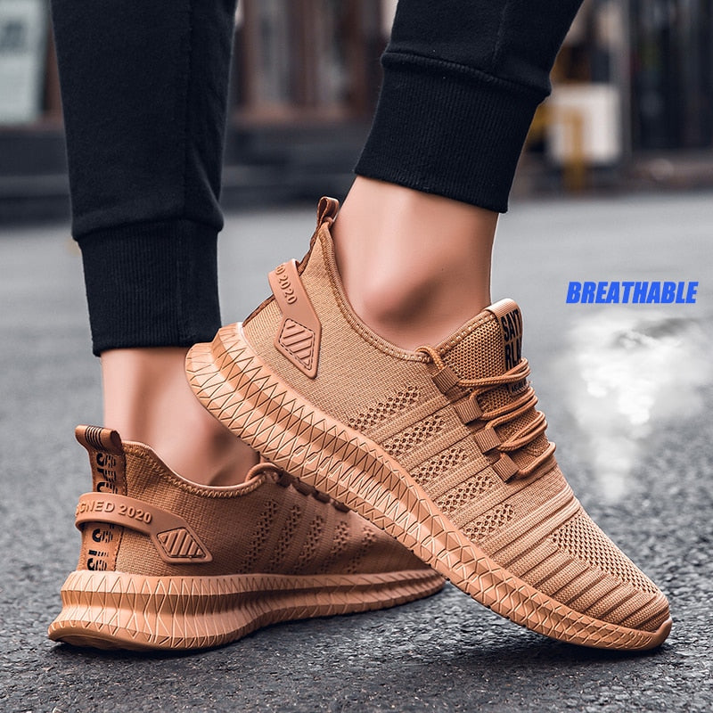 Men's Running Elasticity Men Shoe Light Casual Sneakers Breathable Mesh Outdoor Walking Sport Shoes Plus Size Shoes The Clothing Company Sydney