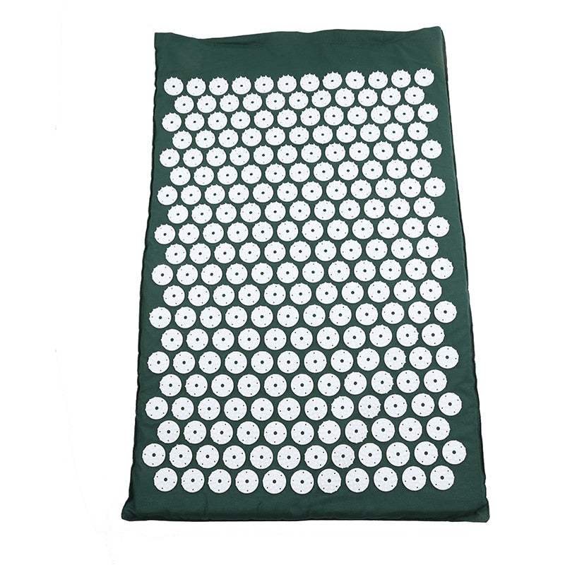 Yoga Acupressure Mat Pillow Massage Set for Back Neck Pain Relief and Muscle Relaxation The Clothing Company Sydney