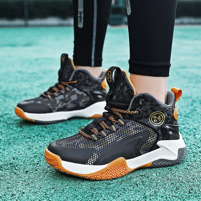 Kids Boys Basketball Shoes High Quality Top Non-Slip Kids Sneakers Girls Sneakers Outdoor Kids Tennis Shoes The Clothing Company Sydney