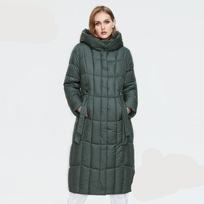 Winter Women's coat women long warm parka Plaid fashion thick Jacket hooded large sizes female Jacket The Clothing Company Sydney