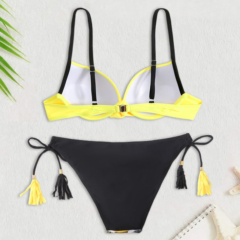 2 Piece Swimwear Women Swimsuit Bikini Push Up Bikinis Set Bathing Suit Summer Brazilian Beach Wear Swim Suits The Clothing Company Sydney