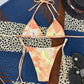 2 Piece Tie Dye Micro Triangle Halter Tie Side Bikini Swimsuit Swimwear Bikini Set Summer Beach Bathing Suit The Clothing Company Sydney