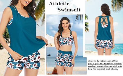 Two Piece Swimsuit Swim Skirt Swimwear Plus Size Print Bathing Suit Brazilian Swimming Wear Push Up Vintage Monokini The Clothing Company Sydney