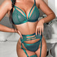 3 Piece Underwear Set Mesh Lace Transparent Bra Lingerie Set The Clothing Company Sydney