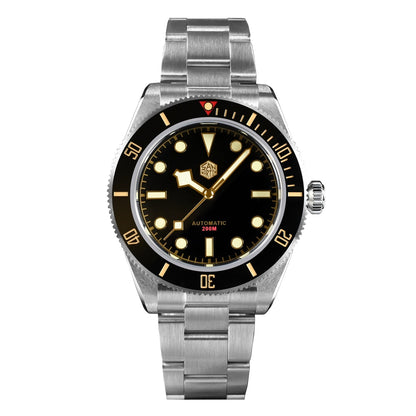 San Martin Luxury Men's Ladies Unisex 40mm Diver BB58 Vintage Automatic Business Wristwatche End Links Sapphire 20 Bar Watch The Clothing Company Sydney