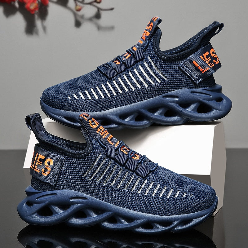 Children's Fashion Sports Shoes Boys Girls Running Outdoor Sneakers Breathable Soft Bottom Kids Lace-up Jogging Shoes The Clothing Company Sydney