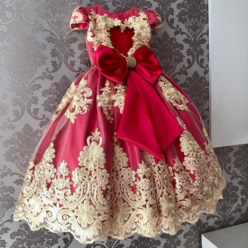 Girls Dress Elegant New Year Princess Children Party Dress Wedding Gown Kids Dresses for Girls Birthday Party Dress The Clothing Company Sydney