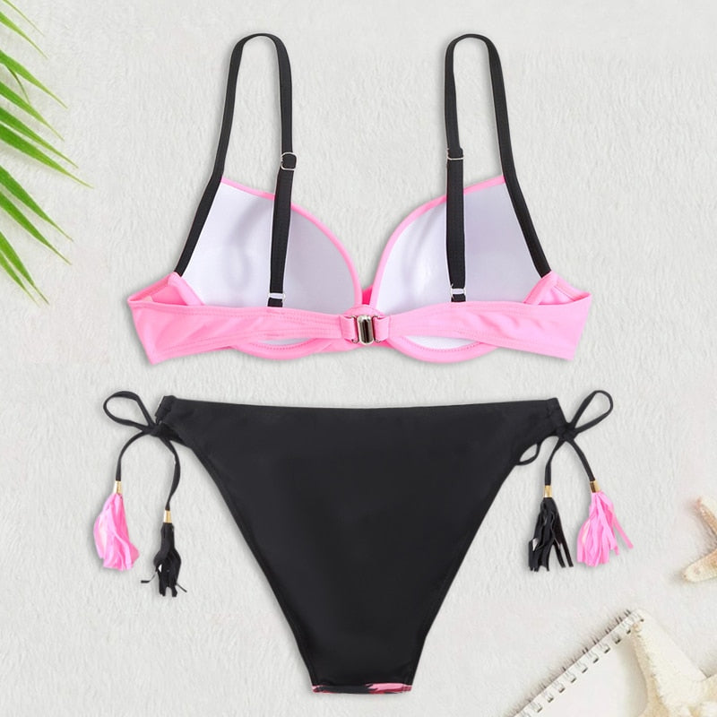 2 Piece Swimwear Women Swimsuit Bikini Push Up Bikinis Set Bathing Suit Summer Brazilian Beach Wear Swim Suits The Clothing Company Sydney