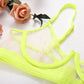 Sensual Lingerie Transparent Bra Panty Set 4-Piece See Through Seamless Women's Sets Neon Fancy Underwear The Clothing Company Sydney