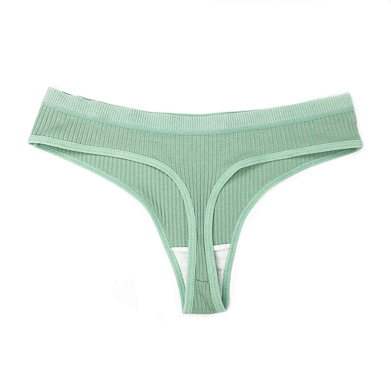 Cotton Thong Low Waist Panties Underwear Ladies Briefs Lingerie Women's Lingerie The Clothing Company Sydney