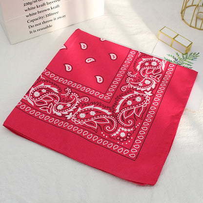 Unisex Bandana Kerchief Hip Hop Black Hair Band Neck Scarf Sports Headwear Wrist Wraps Head Square Scarves Print Handkerchief The Clothing Company Sydney