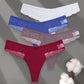 4 Pack set V-Waist Women Cotton G-string Lace Lingerie Panties Thongs Femme Underwear Underpant Intimates The Clothing Company Sydney