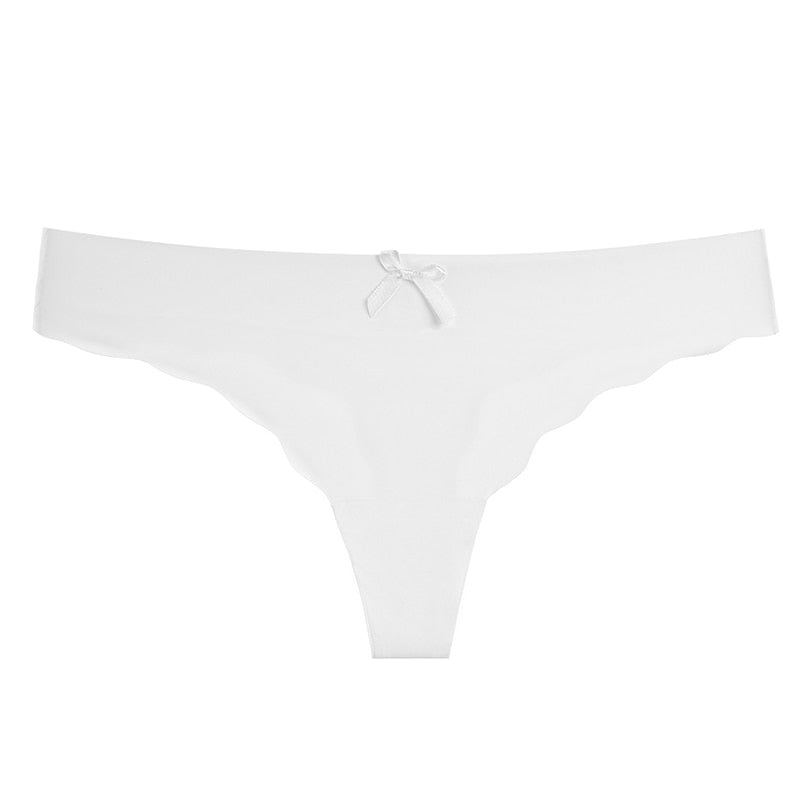 Women's Thongs G-string Underwear Seamless Invisible Panties For Ladies Fashion Ruffle T-back Underpants The Clothing Company Sydney