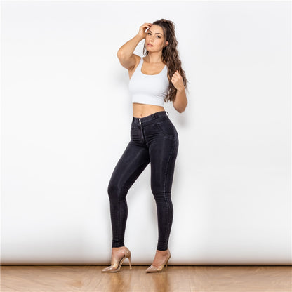 Melody Stretch Boyfriend Jean Straight Leg Jeans Women's Denim  Skinny Black Pants Hip Capris Pencil Jeggings Push Up Pants The Clothing Company Sydney