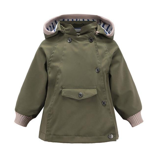 Boys Girls Waterproof Hooded With Pocket Cotton Lined Windbreaker Rain Children Kids Jackets The Clothing Company Sydney