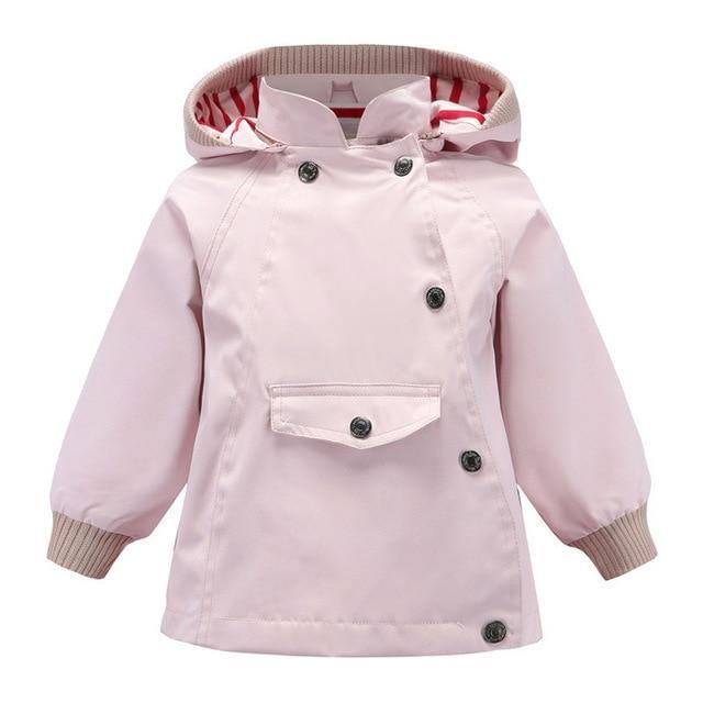 Boys Girls Waterproof Hooded With Pocket Cotton Lined Windbreaker Rain Children Kids Jackets The Clothing Company Sydney