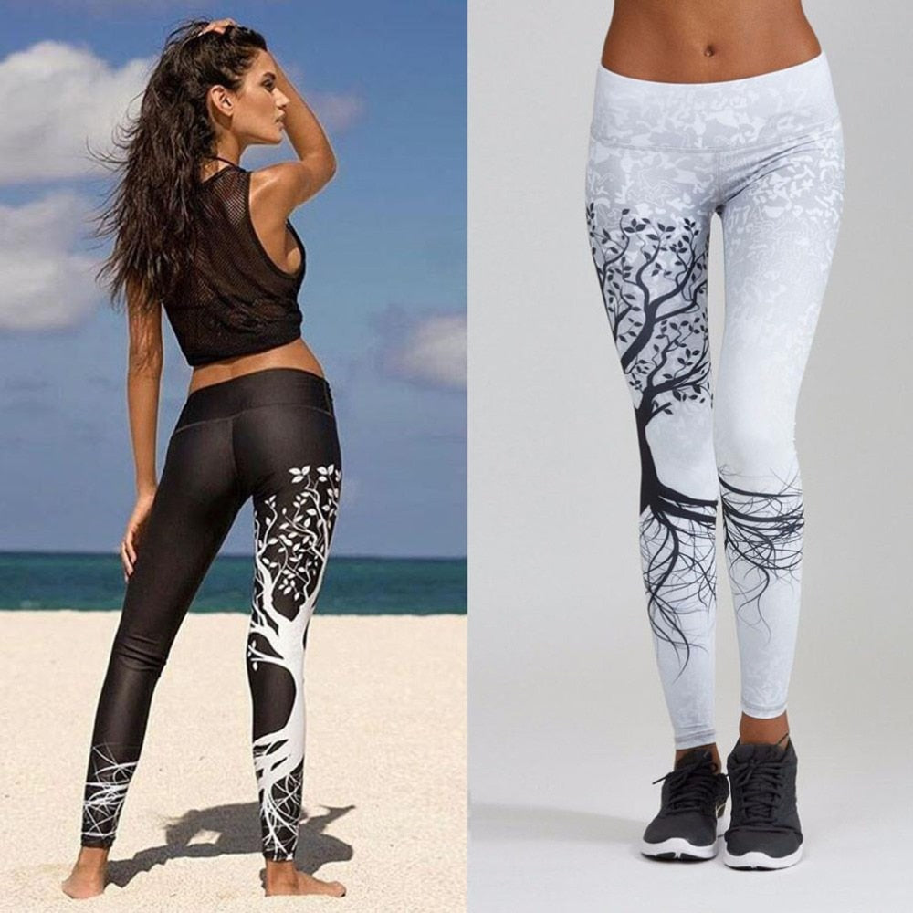 Digital Print Pants Trousers Stretch Fitness Leggings Plus Size The Clothing Company Sydney