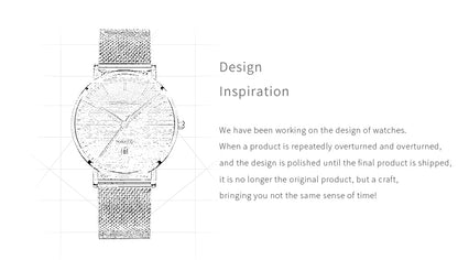 Men's Luxury Blue Waterproof Ultra Thin Date Simple Casual Quartz Watch The Clothing Company Sydney