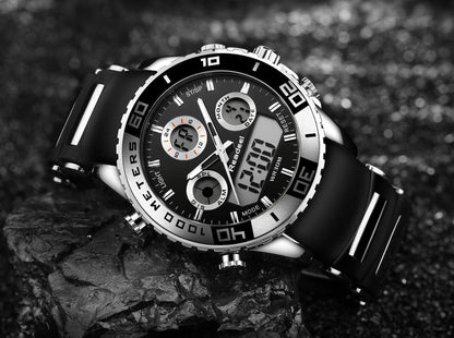 Top Brand Luxury Rubber LED Digital Men's Quartz Watch Sports Army Military Wrist Watch The Clothing Company Sydney