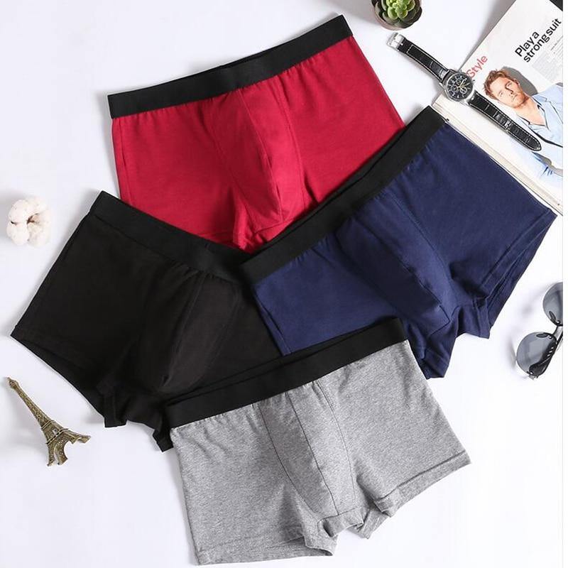 Men's Panties Underpants Underwear Cotton Man Big Short Breathable Solid Flexible Shorts Boxersn The Clothing Company Sydney