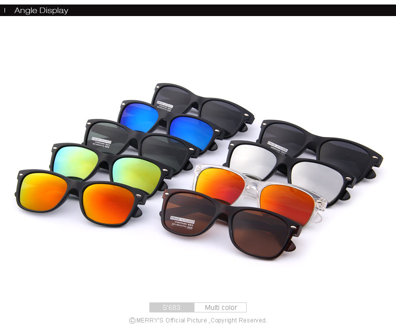 Designer Brand Men's Polarized Classic Retro Rivet Shades Brand Designer Sunglasses UV400 The Clothing Company Sydney