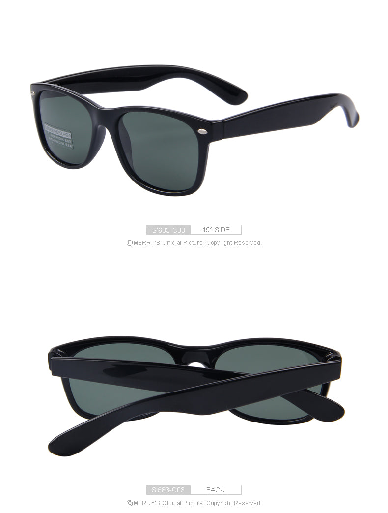 Designer Brand Men's Polarized Classic Retro Rivet Shades Brand Designer Sunglasses UV400 The Clothing Company Sydney