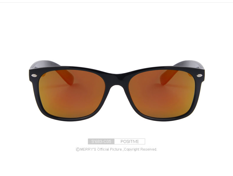 Designer Brand Men's Polarized Classic Retro Rivet Shades Brand Designer Sunglasses UV400 The Clothing Company Sydney