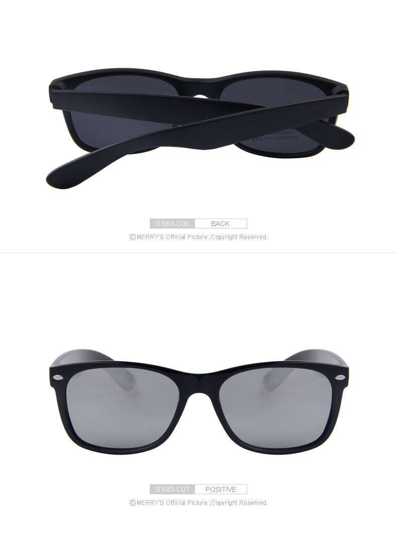 Designer Brand Men's Polarized Classic Retro Rivet Shades Brand Designer Sunglasses UV400 The Clothing Company Sydney