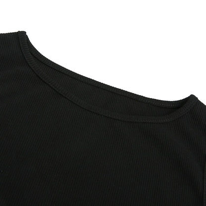 Black Sleeveless Ribbed Knitted Summer Solid Basic Bodycon Jumpsuit Body Women Fashion Bodysuit The Clothing Company Sydney