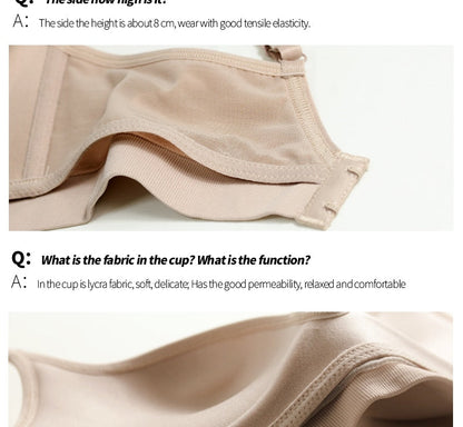 Solid vest small cup type sports  Push Up two rows of Seamless  underwear woman Back Closure Wire Free Bra The Clothing Company Sydney