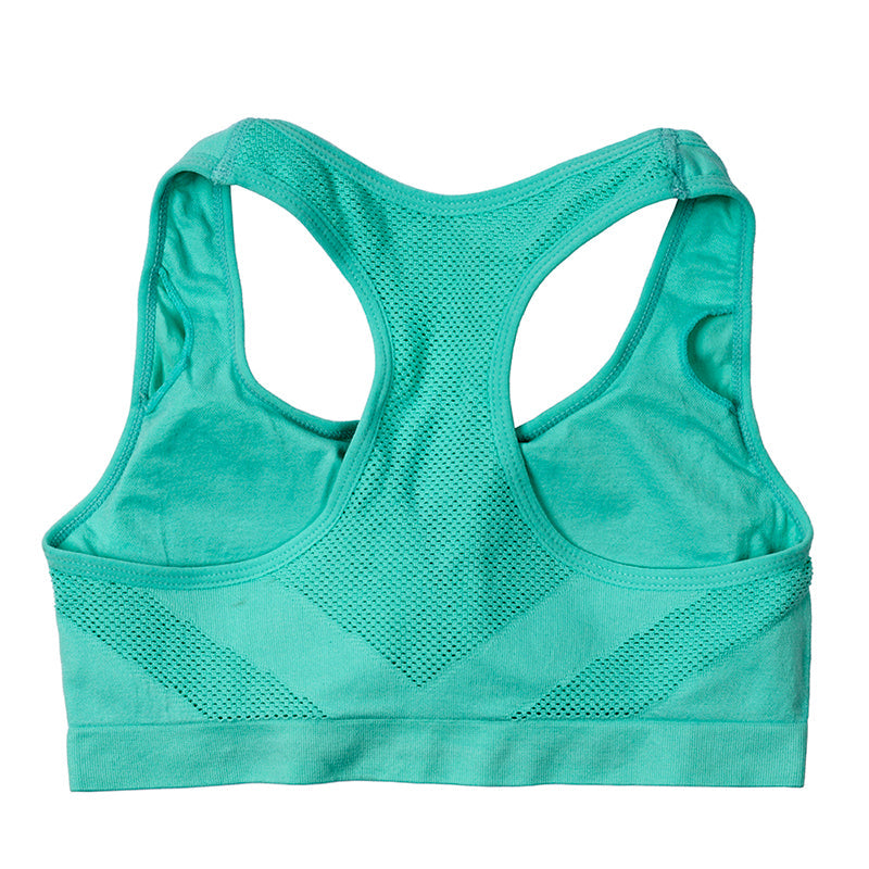 Breathable Sports Bra Absorbent Sweat Shockproof Padded Sports Bra Top Athletic Gym Running Fitness Yoga Sports Top The Clothing Company Sydney