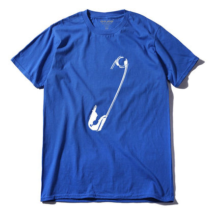 Cotton short sleeve cool casual funny o-neck summer top men's T shirt The Clothing Company Sydney