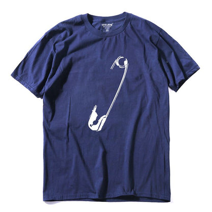 Cotton short sleeve cool casual funny o-neck summer top men's T shirt The Clothing Company Sydney