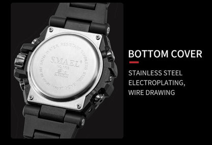 Men's Sport watch LED 50m water Resistant digital Multifunction Quartz Wristwatches The Clothing Company Sydney