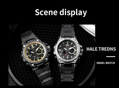 Men's Sport watch LED 50m water Resistant digital Multifunction Quartz Wristwatches The Clothing Company Sydney