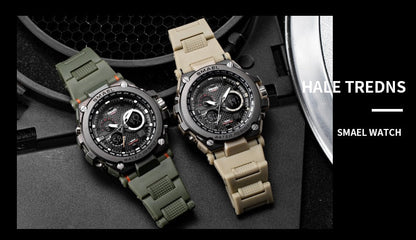 Men's Sport watch LED 50m water Resistant digital Multifunction Quartz Wristwatches The Clothing Company Sydney